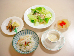 地産地消活動料理教室その1